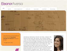 Tablet Screenshot of eleanoraversa.com